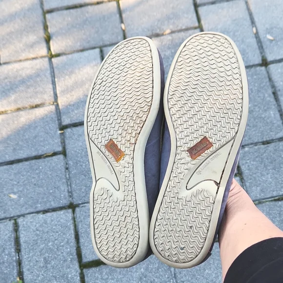 Dexter Tide Aqua Sports Cream/Blue/Stone Nubuck Moccasin Deck Shoes - Picture 7 of 9